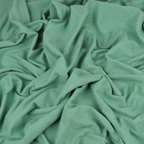 Single Jersey Schlauchware Salbei Grün